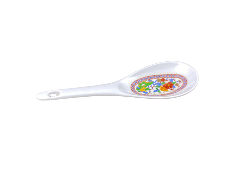 Thunder Group 7005P 1-1/2 Oz Rice Ladle Melamine Break-Resistant Peacock