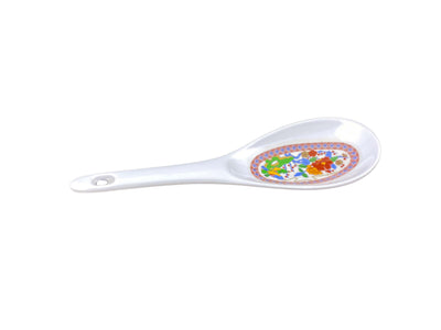 Thunder Group 7005P 1-1/2 Oz Rice Ladle Melamine Break-Resistant Peacock