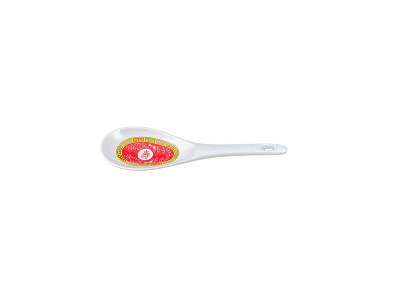 Thunder Group 7005R 1-1/2 Oz Rice Ladle 8-1/4 Inch Melamine with Hanging Hole