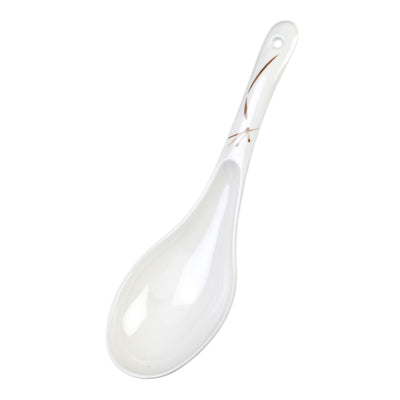 Thunder Group 7007BO 2-1/2 Oz Serving Spoon Melamine Dishwasher Safe with Break-Resistant Design