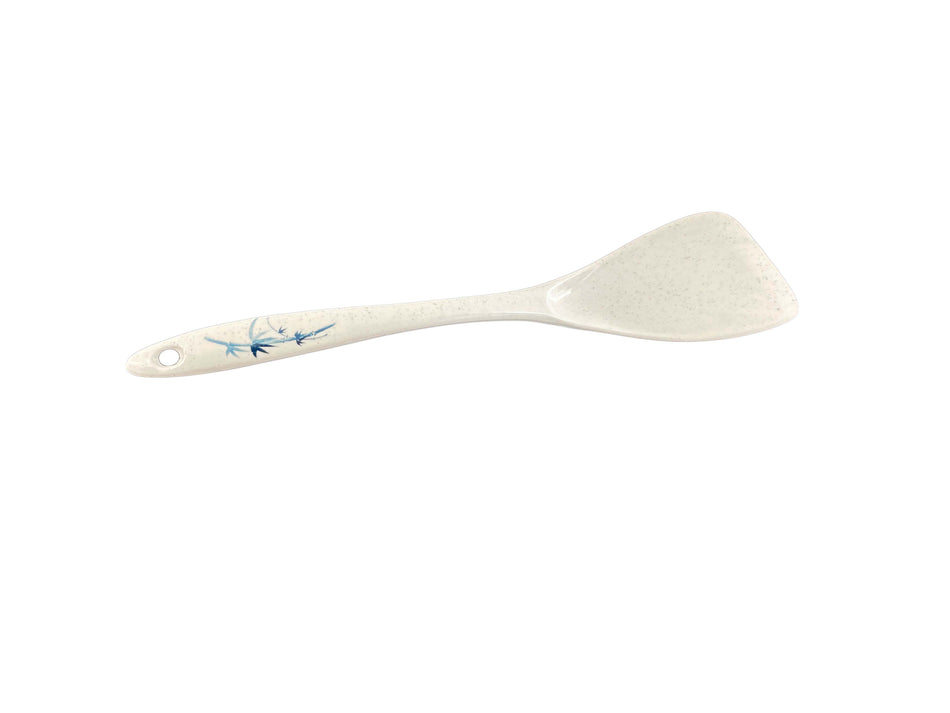 12 Pack 12-1/2" x 2-1/2", Spatula/Turner, Blue Bamboo Dinnerware, Melamine, BPA Free, Dishwasher Safe, Break-Resistant, Shatter-Resistant, No Microwave, No Oven