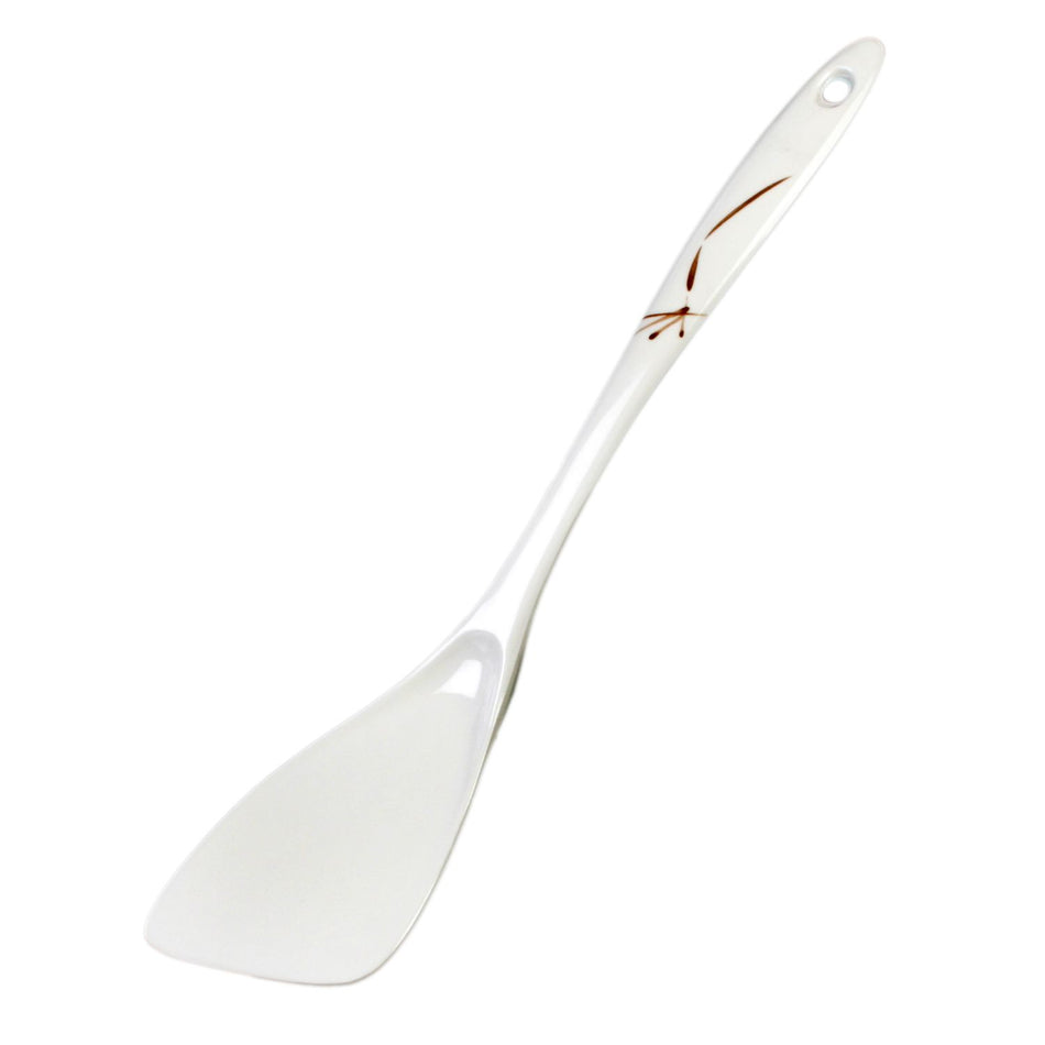 12 Pack 12-1/2" x 2-1/2", Spatula/Turner, Bamboo Pattern, Melamine, BPA Free, Dishwasher Safe, Break-Resistant, Shatter-Resistant, No Microwave, No Oven