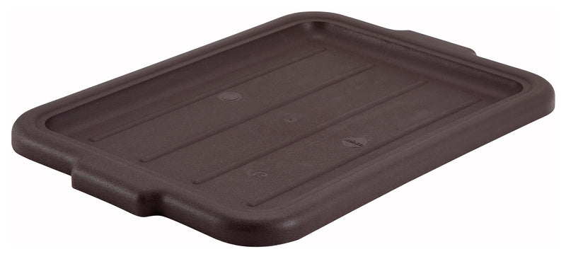 Winco PL-57B 20 Inch Dish Box Cover Brown Polypropylene
