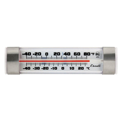 Carlisle THDLRFG -40 to 80F Analog Refrigerator Freezer Thermometer with Suction Mount
