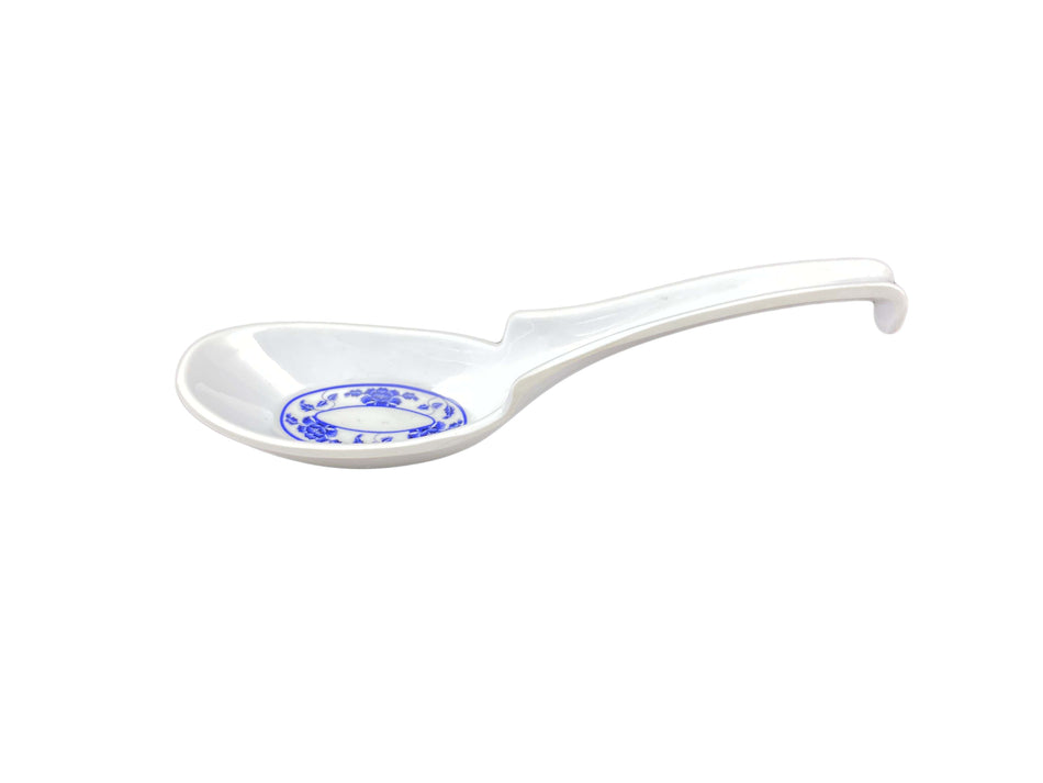 12 Pack 1 oz, 6-1/4" x 1-3/4", Soup Spoon, Lotus Dinnerware, Melamine, BPA Free, Dishwasher Safe, Break-Resistant, Shatter-Resistant, No Microwave, No Oven