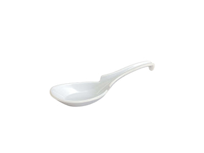 Thunder Group 7100TW 1 Oz Soup Spoon Break-Resistant Melamine White