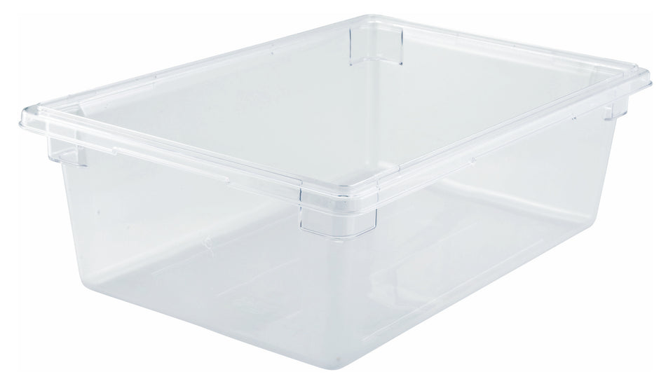 Winco PFSF-9 Food Storage Box, Clear Polycarbonate - Full, 9"