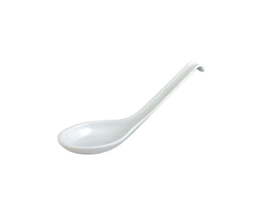 Thunder Group 7200TW 5/8 Oz Soup Spoon Break-Resistant Melamine Imperial White