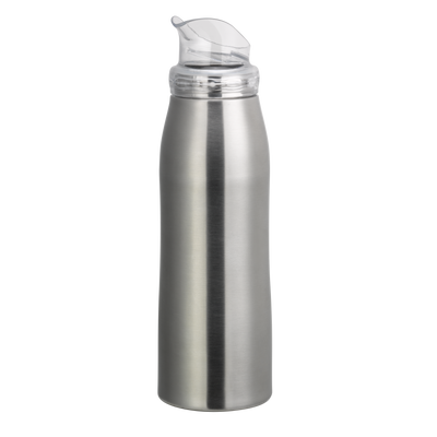 VersaVac 1-Liter Vacuum Insulated Bottle with Large Pour Top in Brushed Stainless