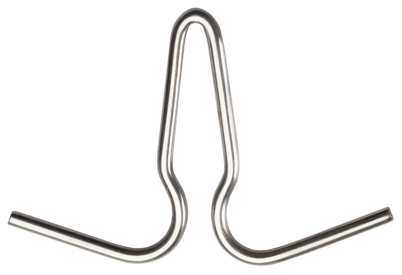 Winco PH-2 Pot Hook 2 Prongs Stainless Steel Double with Secure Hold