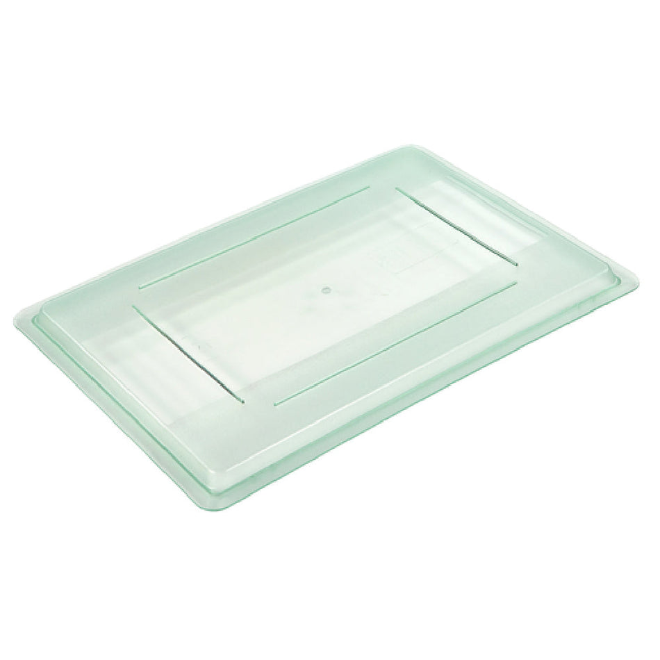 Carlisle 10627C09 26 Inch Width Transparent Polycarbonate Food Storage Lid Green