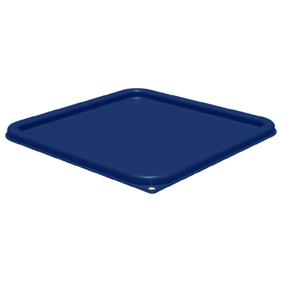 Carlisle 1197260 12 to 22 Quart Food Storage Container Lid with Polyethylene Royal Blue