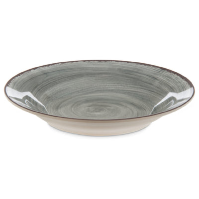 Carlisle 5400318 9 Inch Soup Bowl 18-1/2 Oz Swirl Design Melamine Gray