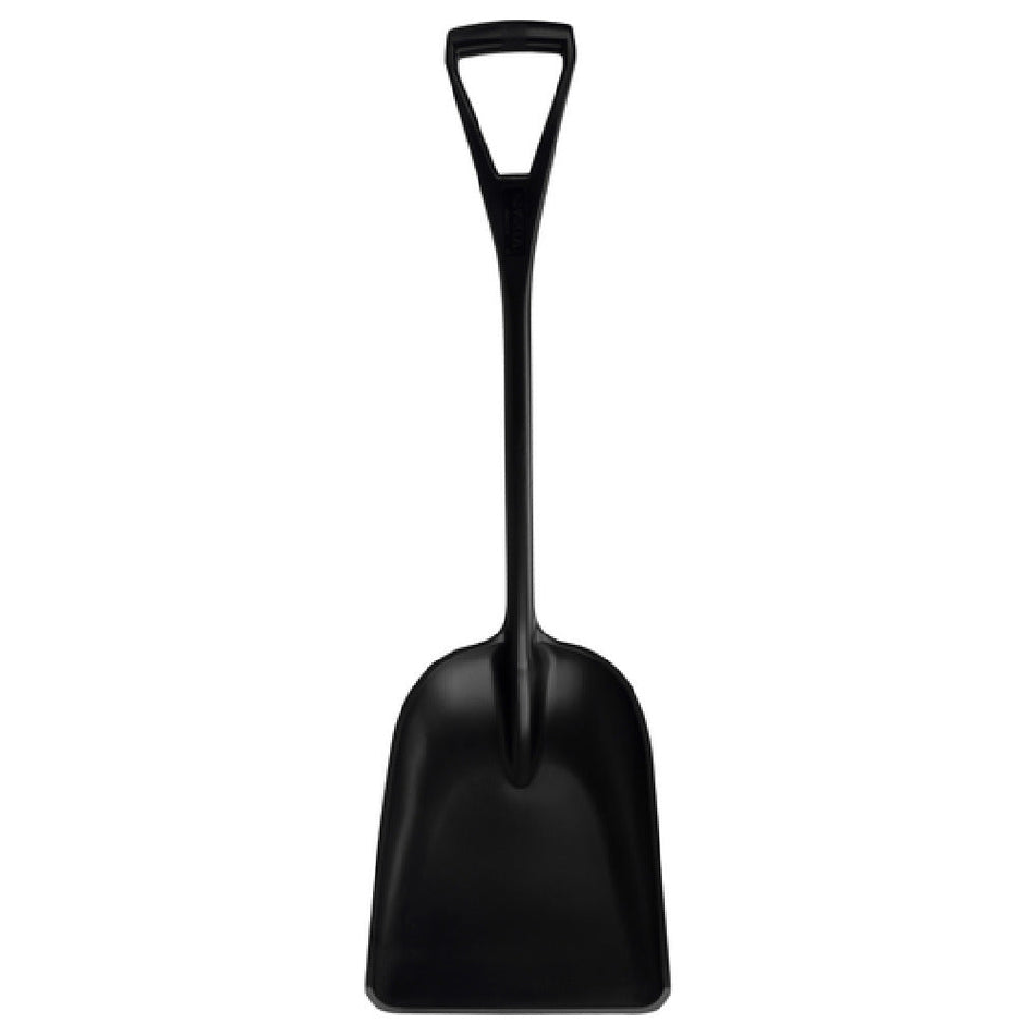 Carlisle 41077EC03 14 Inch Ice Shovel One-Piece Plastic Black