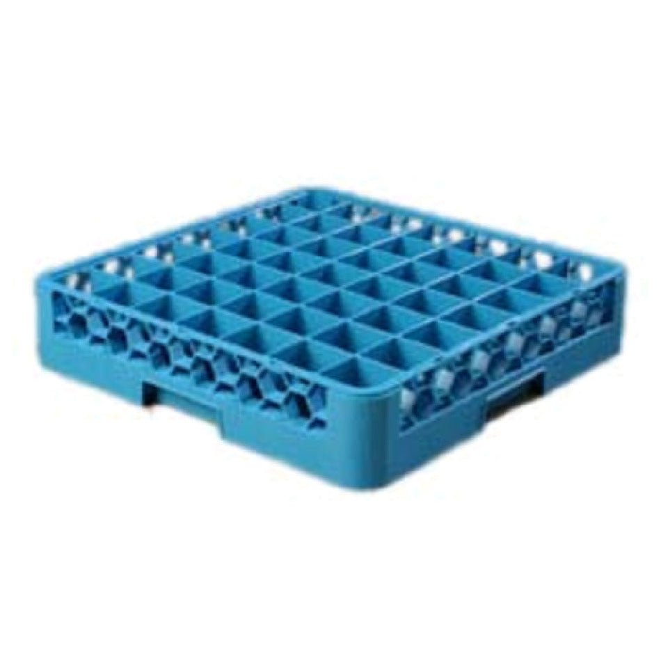 Carlisle RG4914 Dishwasher Rack 19 Inch Blue Polypropylene 49 Compartments