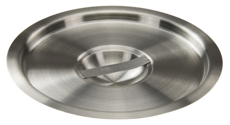 Winco BAMN-6C Bain Marie Lid Quarts 6 Stainless Steel with Satin Finish