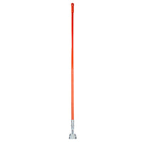 Carlisle 362113EC24 60 Inch Dust Mop Handle Clip-on Connector Fiberglass Orange