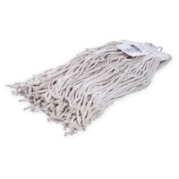 Carlisle 369820B00 18 Inch Cut-End Mop Head with Cotton Yarn Natural