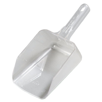 Carlisle 433207 32 Oz Scoop with Easy-grip Handle Clear Polycarbonate
