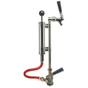 Micro Matic 7520J-9 8 Inch Draft Beer Pump Stainless Steel Chrome with S System