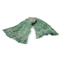 Carlisle 369423B05 Large Looped-end Wet Mop Head Cotton Synthetic Red