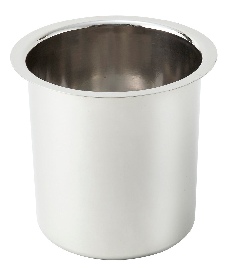 Winco BAM-1.5 1-1/2 Quart Round Bain Marie to Fit ADP-444 Stainless Steel