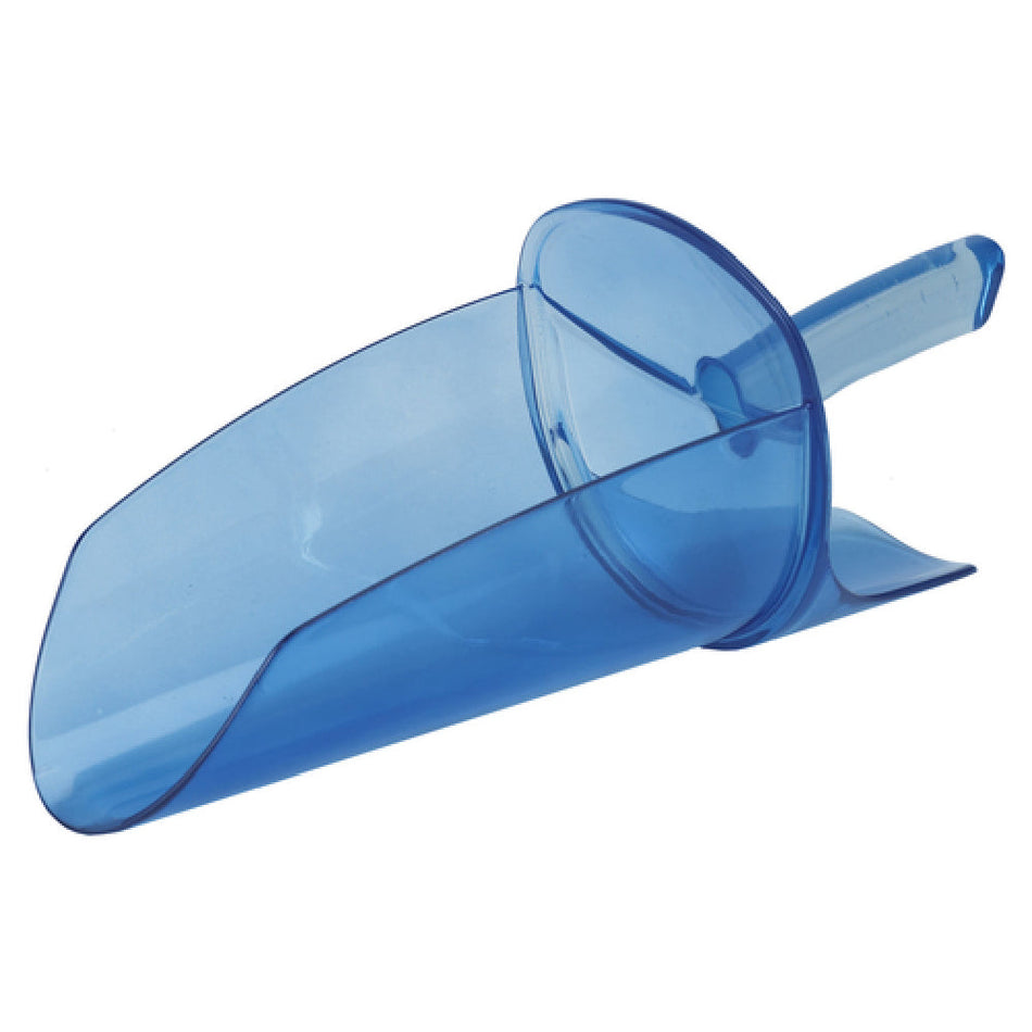 Carlisle SI9500 64 to 86 Oz Polycarbonate Scoop with Dual Germ-Guards Blue