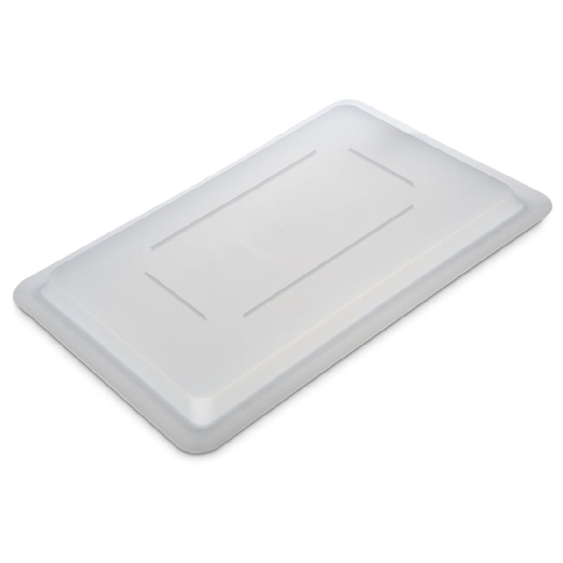 Carlisle 1063702 18 Inch Food Storage Lid Lock-tight Stackable Polyethylene White