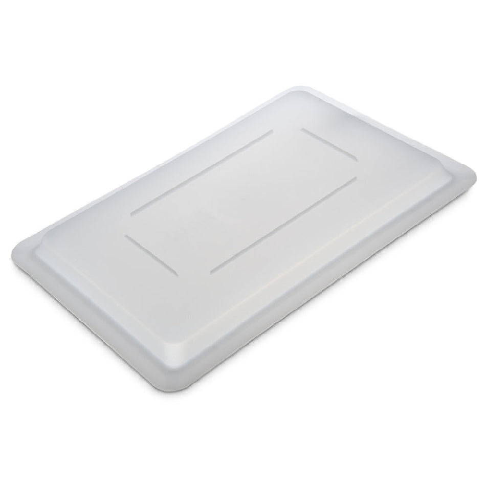 Carlisle 1063702 18 Inch Food Storage Lid Lock-tight Stackable Polyethylene White