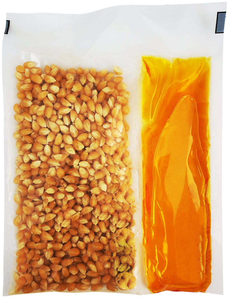 Winco 40004 13 Inch Popcorn Portion Packs 24 Packs Case for 4 Oz Machines
