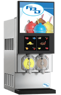 FBD 772 Multi-Flavor frozen beverage dispenser front view
