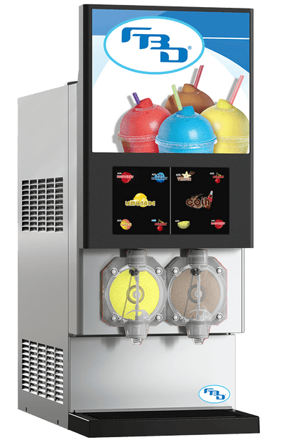 FBD 772 Multi-Flavor frozen beverage dispenser front view