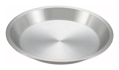 Winco APPL-9 9 Inch Diameter Aluminum Pie Pan Round with Excellent Heat Transfer