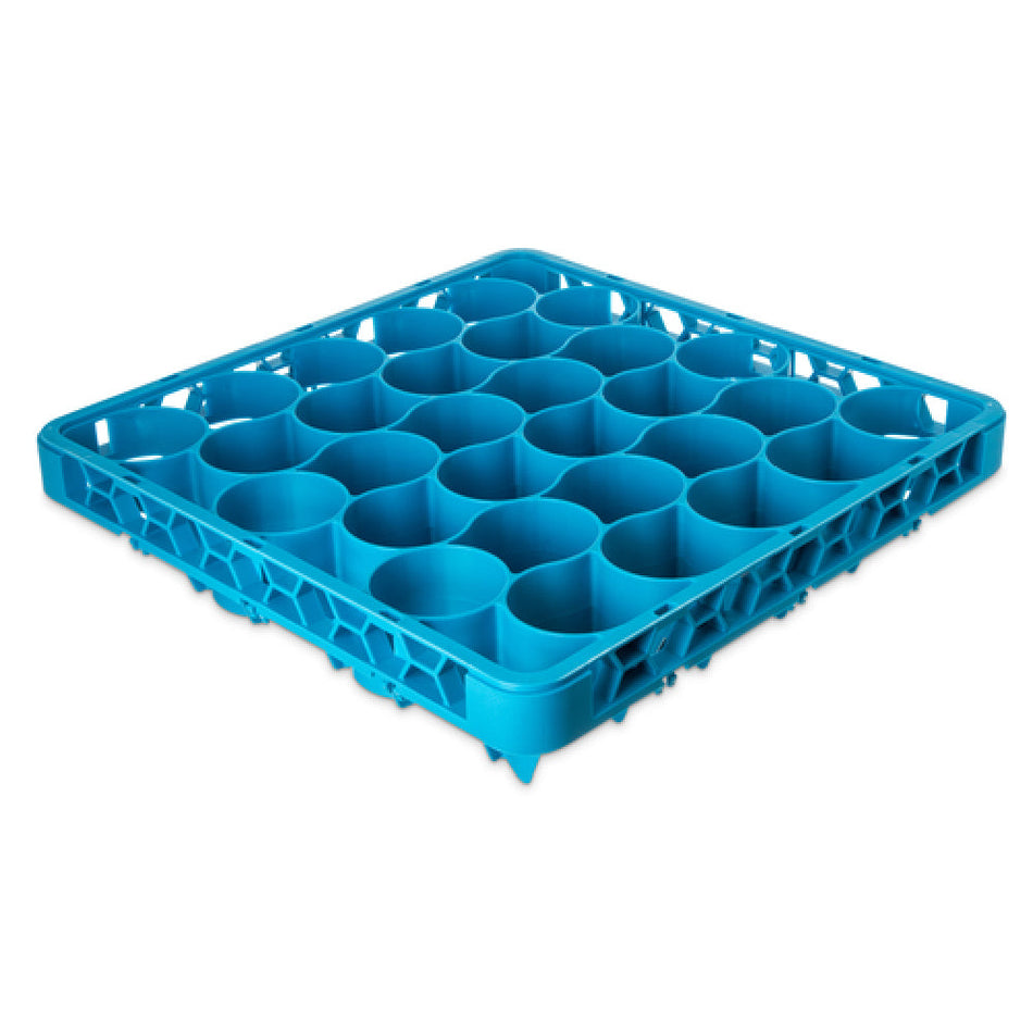 Carlisle REW30L14 Full-size Glass Rack Extender 30 Sections Blue Polypropylene