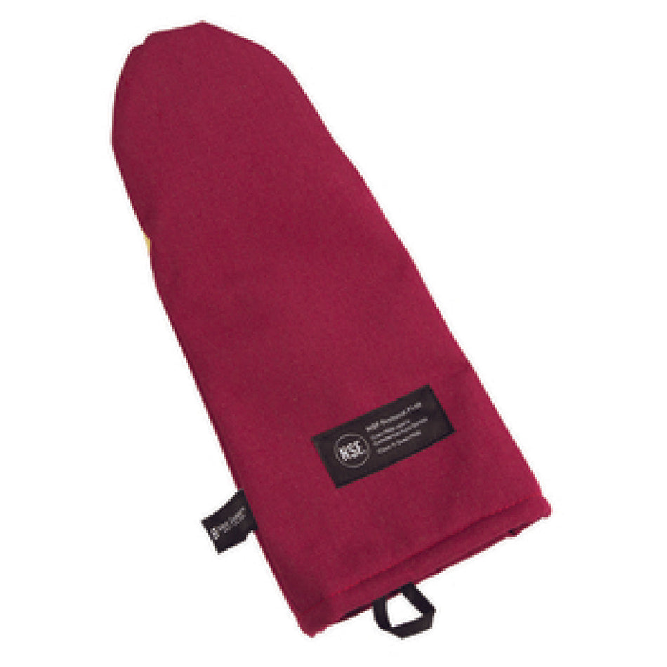 Carlisle KT0115K 15 Inch Puppet Style Oven Mitt Kevlar Red Flame Resistant