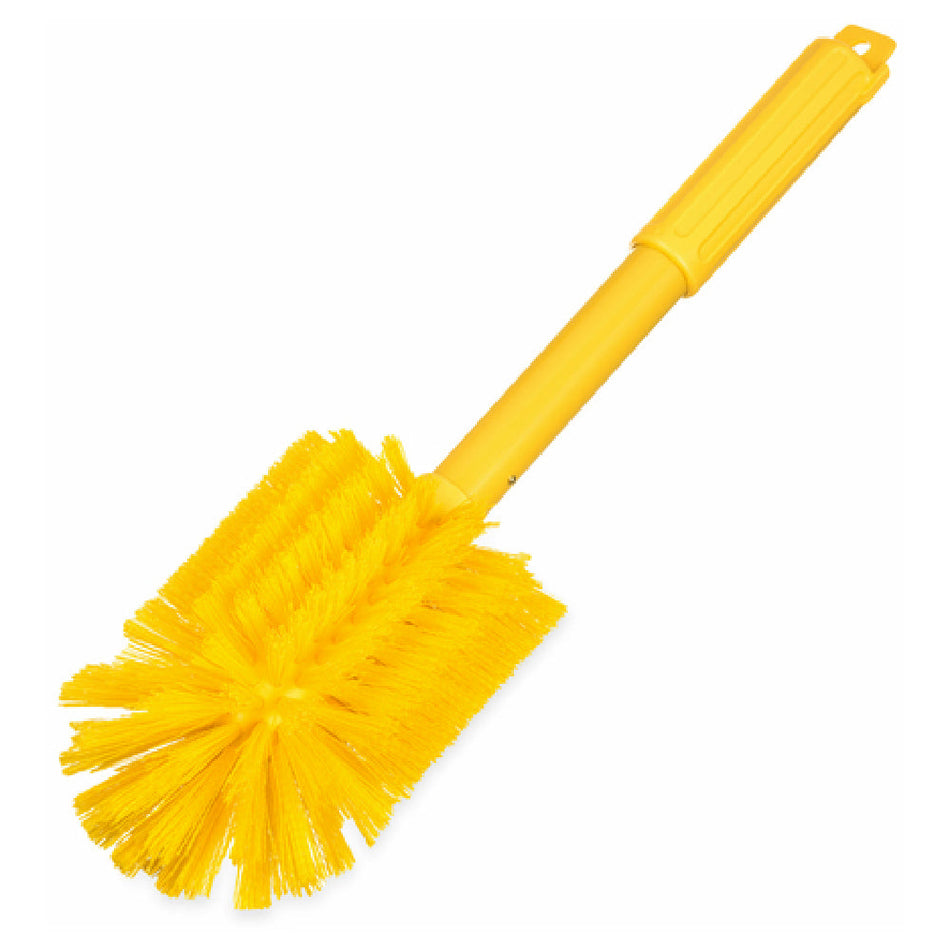 Carlisle 40002C04 16 Inch Valve and Fitting Brush with Plastic Handle Yellow