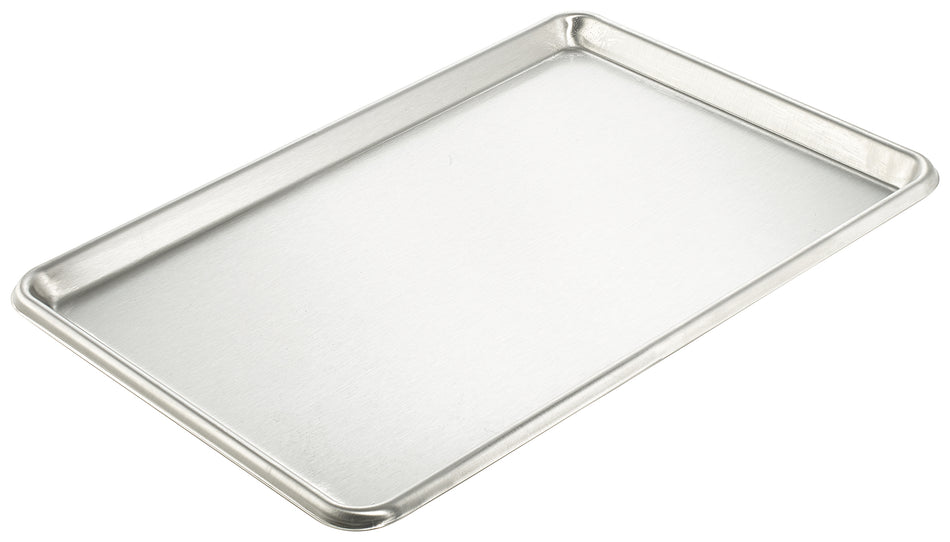 Winco SXP-1318 13 Inch Full Size Sheet Pan 20 Gauge Stainless Steel with Open Bead