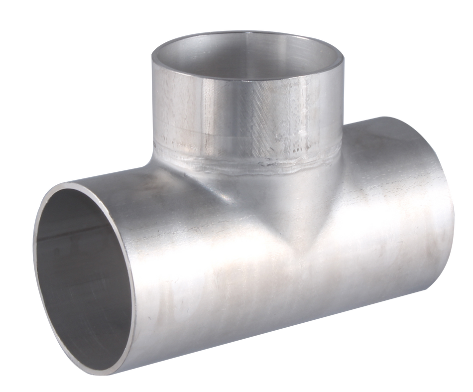 4" Butt-Weld Short Tee - Unpolished (7WWW-U)  - T304 Stainless Steel - Wayland Industries - W47WWW-4-1