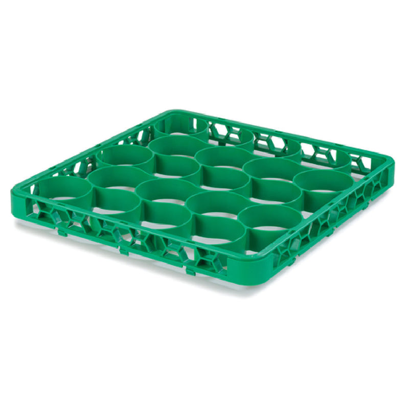 Carlisle REW20SC09 Full Size Dishwasher Rack Extender 20 Compartments Green Polypropylene