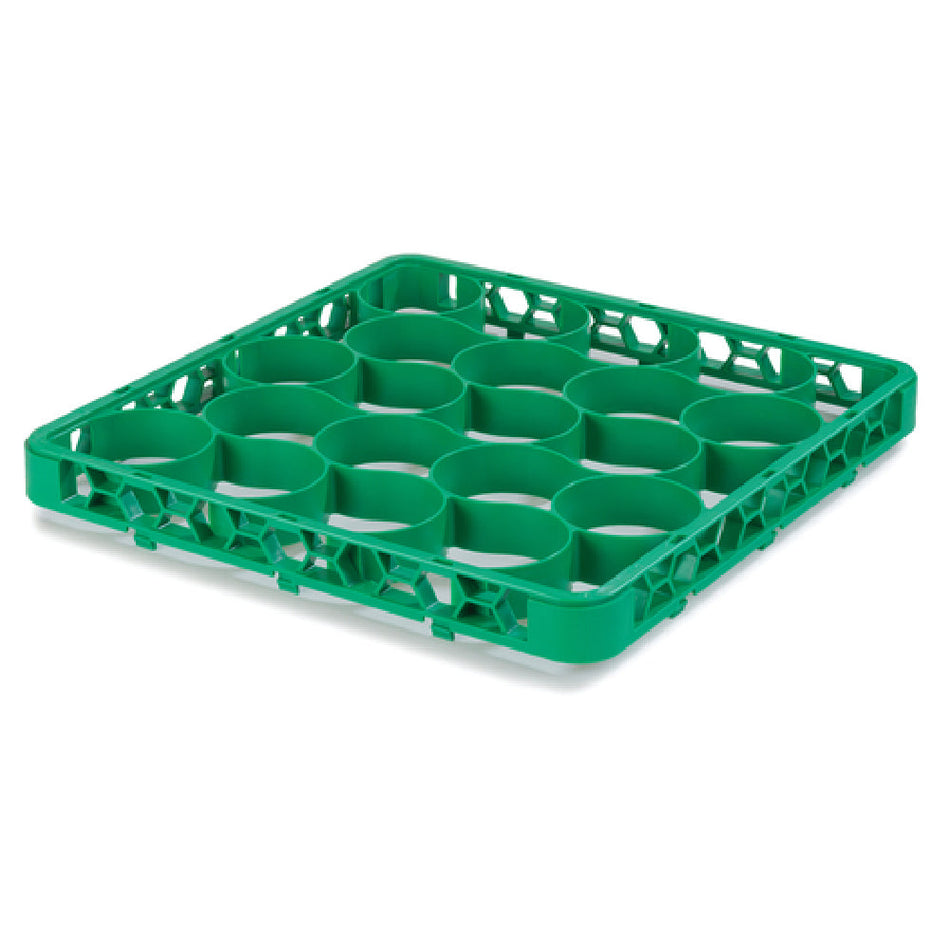 Carlisle REW20SC09 Full Size Dishwasher Rack Extender 20 Compartments Green Polypropylene