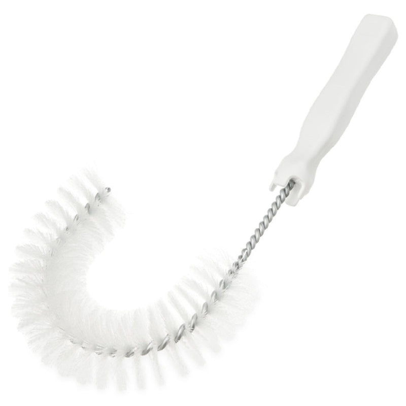 Carlisle 41100EC75 11-1/2 Inch Hook Shape Brush Galvanized Wire Polyester Bristles Lime