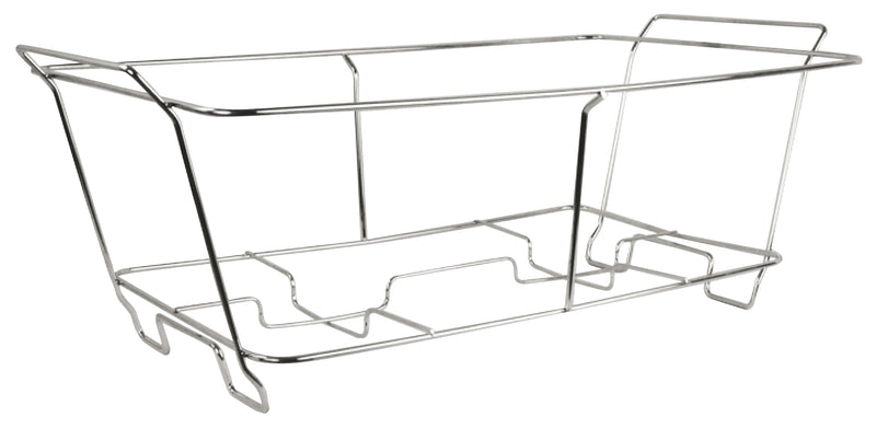 Winco C-1F Chafer Stand Full Size Fits 2 Inch Deep Stainless Steel Tray