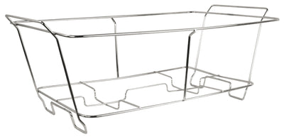 Winco C-1F Chafer Stand Full Size Fits 2 Inch Deep Stainless Steel Tray