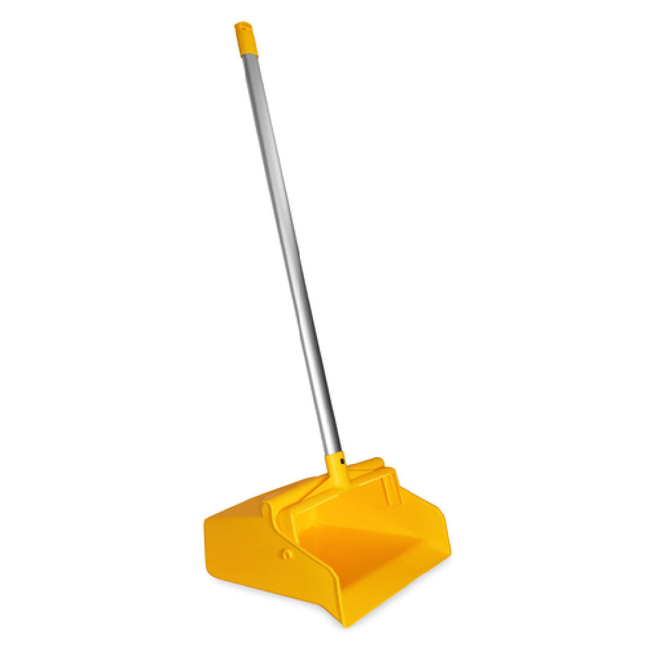 Carlisle 361410EC04 12 Inch Dust Pan Locking Yoke Aluminum Yellow Polypropylene