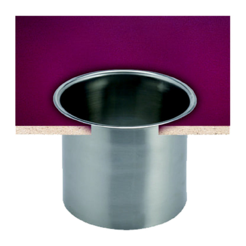 Carlisle L360C 6-3/5 Inch Diameter Waste Chute Stainless Steel with Large Opening