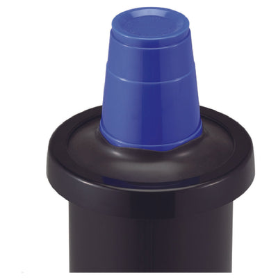 Carlisle C2410CBK 23-1/4 Inch In-Counter Cup Dispenser Plastic Black