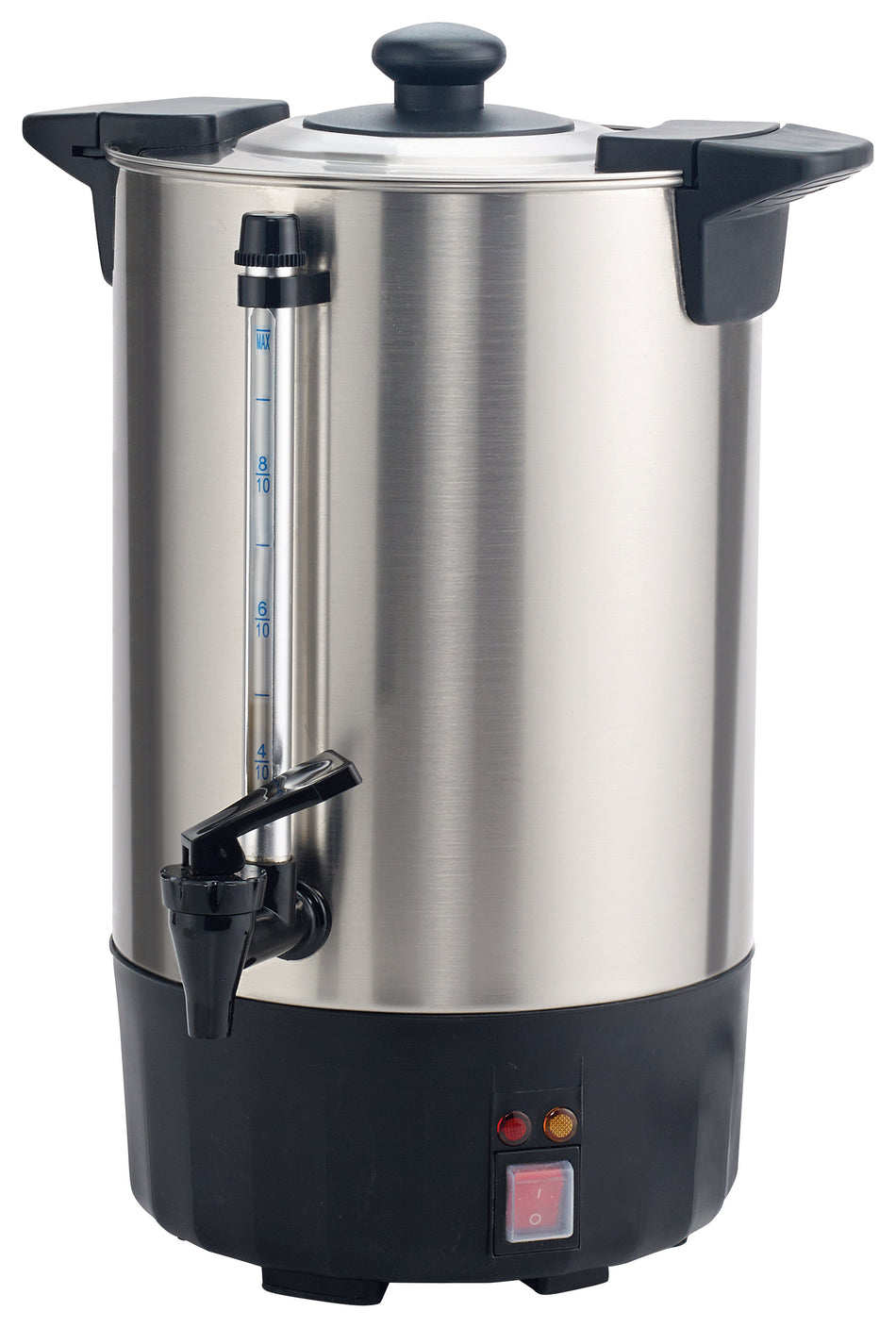 Winco EWB-50A 12 Inch Commercial Electric water boiler 50-Cup with twist-locking lid