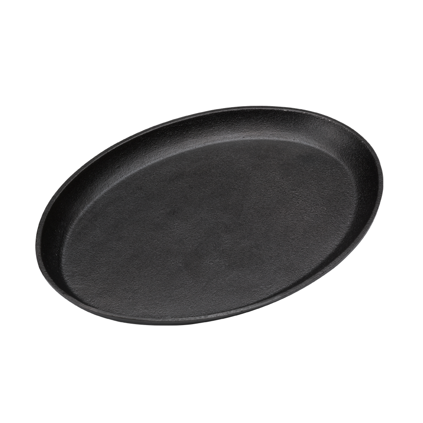 Hot Solutions™ Oval Cast Iron Skillet
