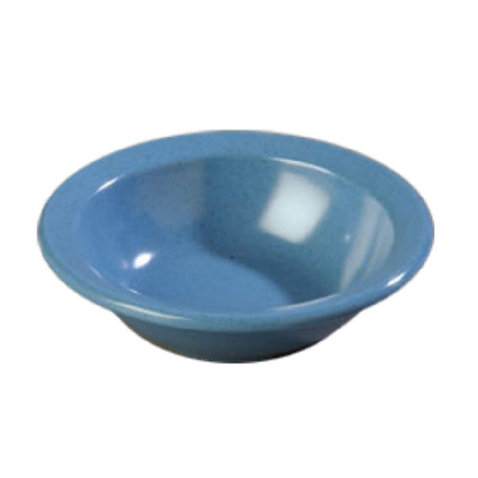 Carlisle KL92892 4-1/4 Inch Narrow Rim Fruit Bowl Melamine Blue with Dishwasher Safe