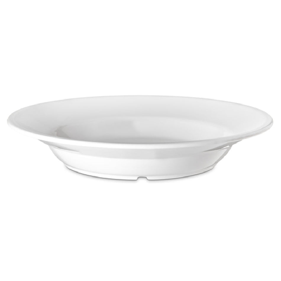 Carlisle PCD31202 9 Inch Soup Bowl 12 oz Polycarbonate White Stain Resistant